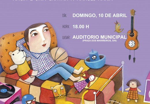 O Auditorio acollerá este domingo un concerto infantil dedicado a Manuel María, homenaxeado nas Letras Galegas 2016